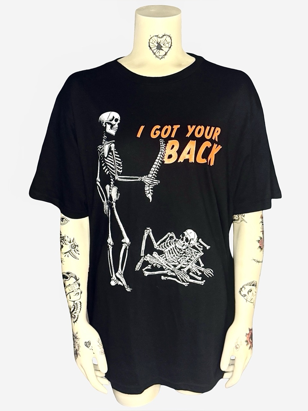 “I got your back” funny Halloween graphic tee